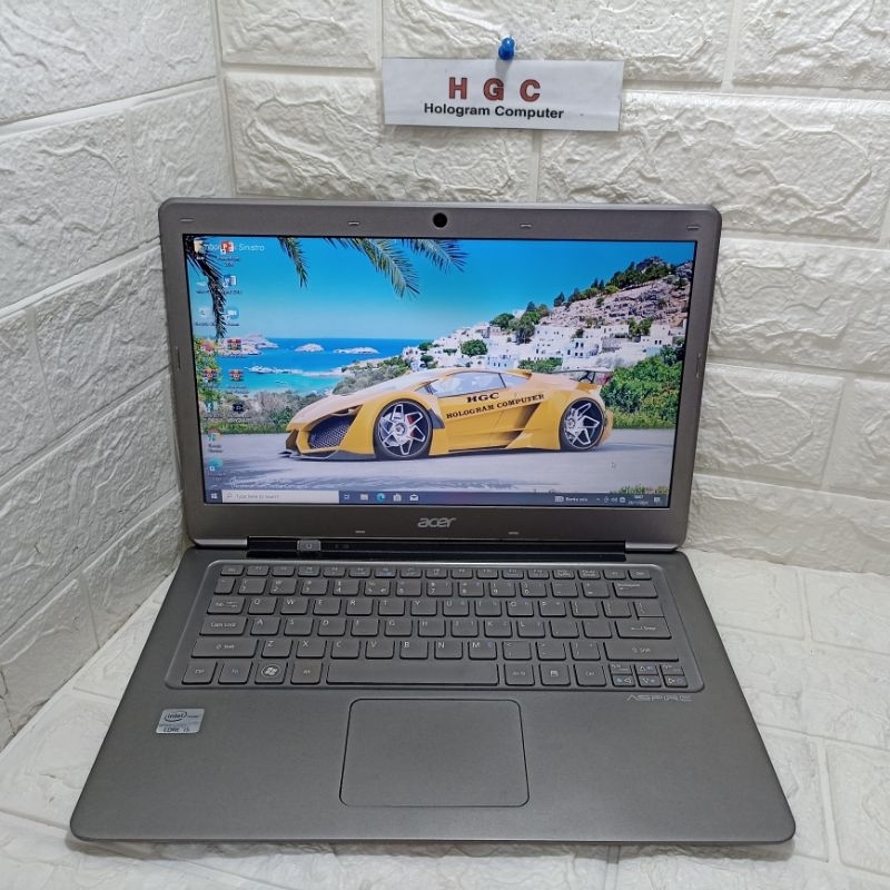 Laptop Acer Aspire Core i5  Ram 4 GB SSD 128GB Mulus Bergaransi