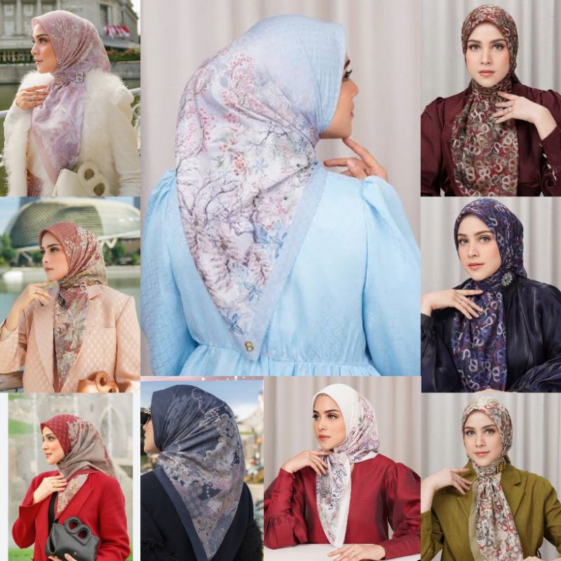 Buttonscarves TDP Viola, SAMLA MULTICOLOR, BJ, MISOOL,  Buttonscarves