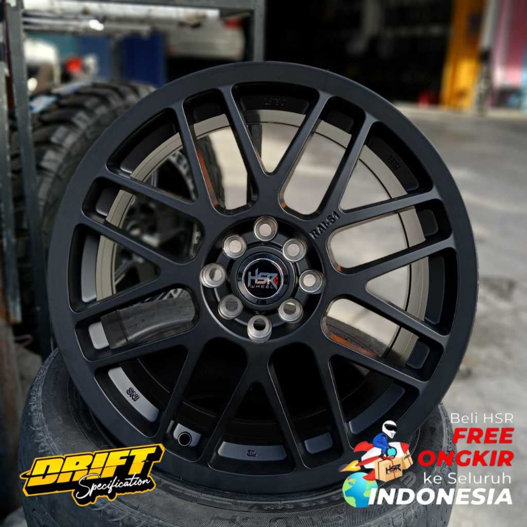 Velg Mobil HSR RAI - S1 Ring 17 Hole 8 - Velg Mobil Avanza Xenia Jazz Yaris Mobilio Vios