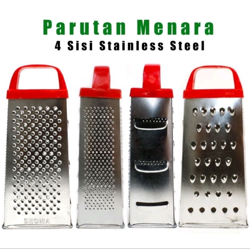 Parutan menara 4 sisi/ parutan kentang Mustofa/ parutan serbaguna
