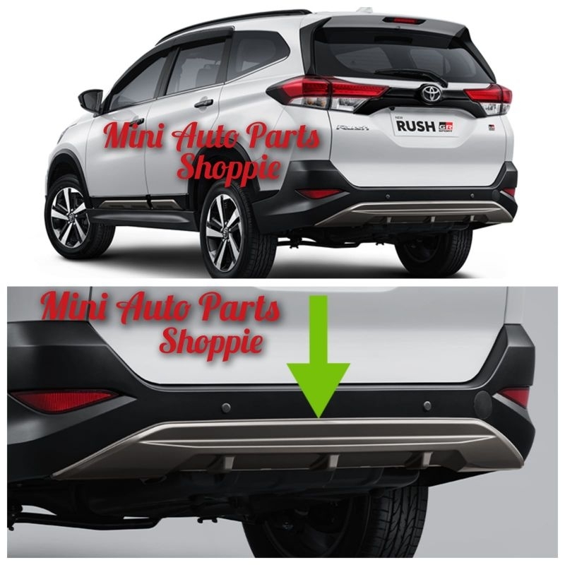 BODYKIT Body Kit BELAKANG Rush GR Sport 2024 ORIGINAL