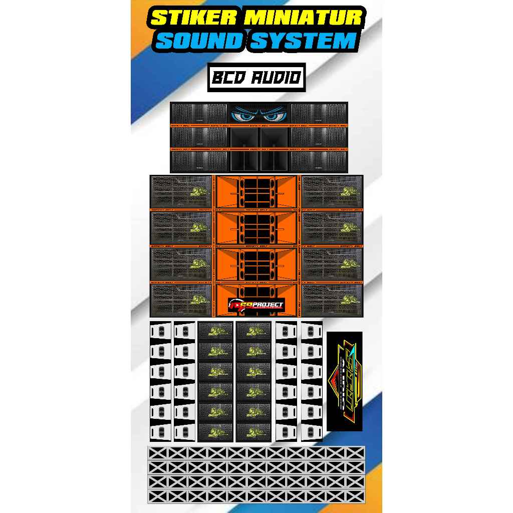 

STIKER MINIATUR SOUND HOREGG BCD AUDIO