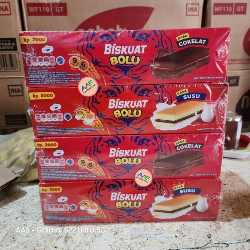 

Biskuat Bolu | Netto 16gr | 1 Pack isi 12pcs