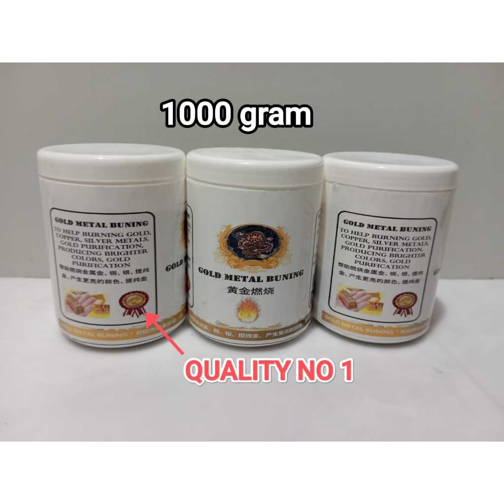 

Bahan Pelebur Logam Emas perak 1000Grm