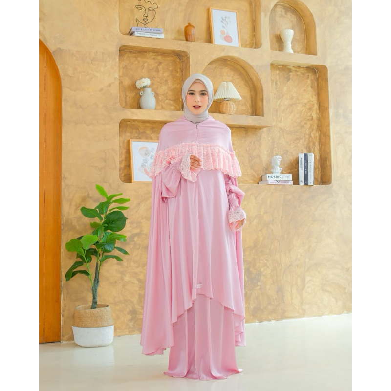 Mukena  ponco lumint hijab