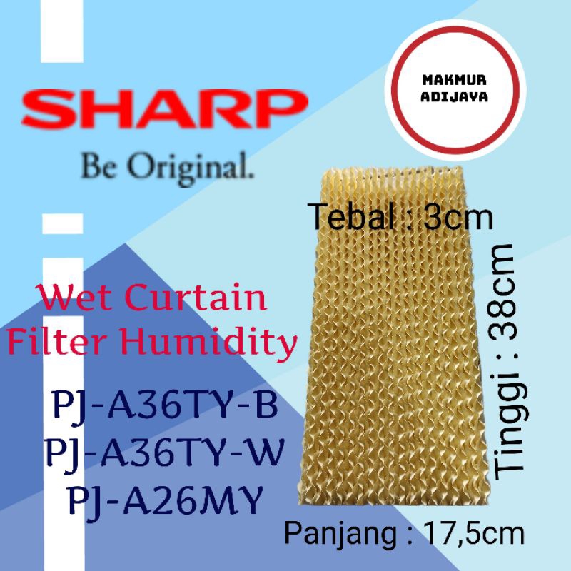 Filter pendingin Air Coolers SHARP PJ-A36/PJ-A26