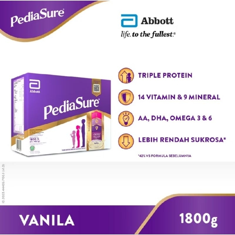 

Pediasure 1800gram vanilla