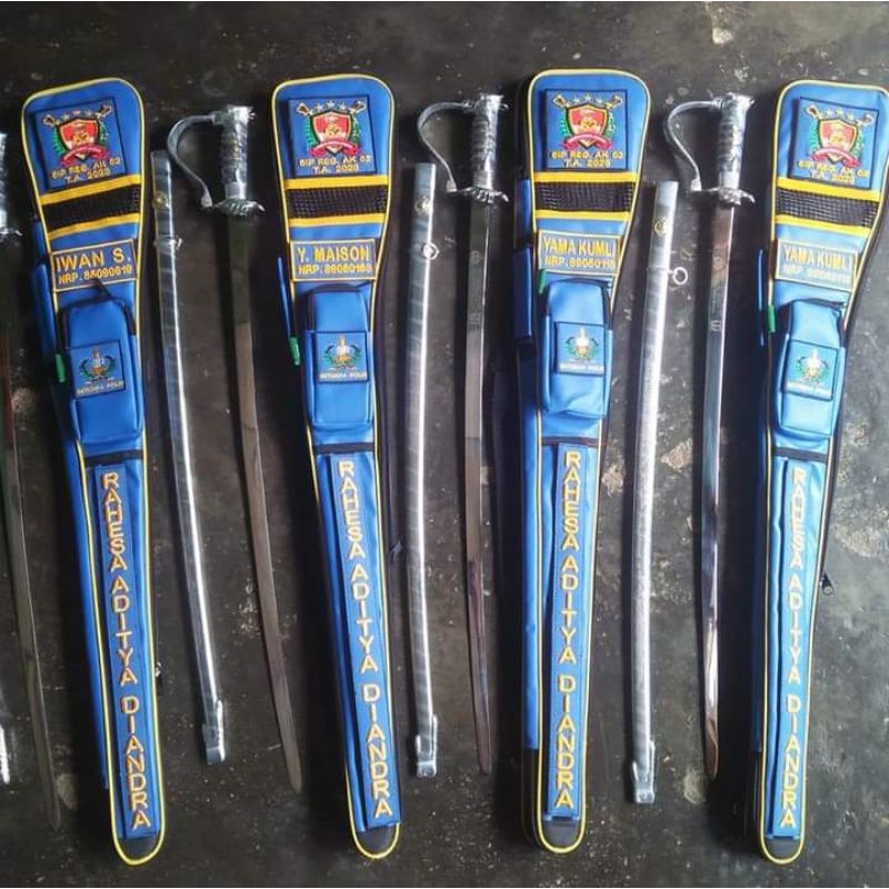 Pedang Pora Sarung Tas Untuk Semua Kesatuan Free Nama