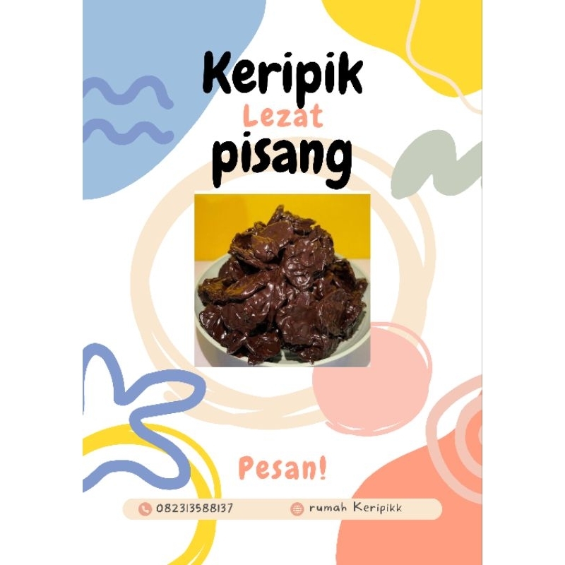 

Keripik pisang Lumerr