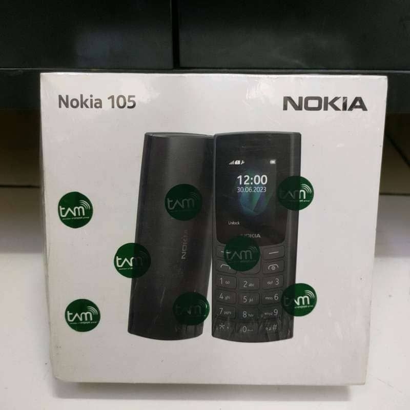 NOKIA 105 LEDA (2023) Garansi Resmi TAM (HP baru Segel)