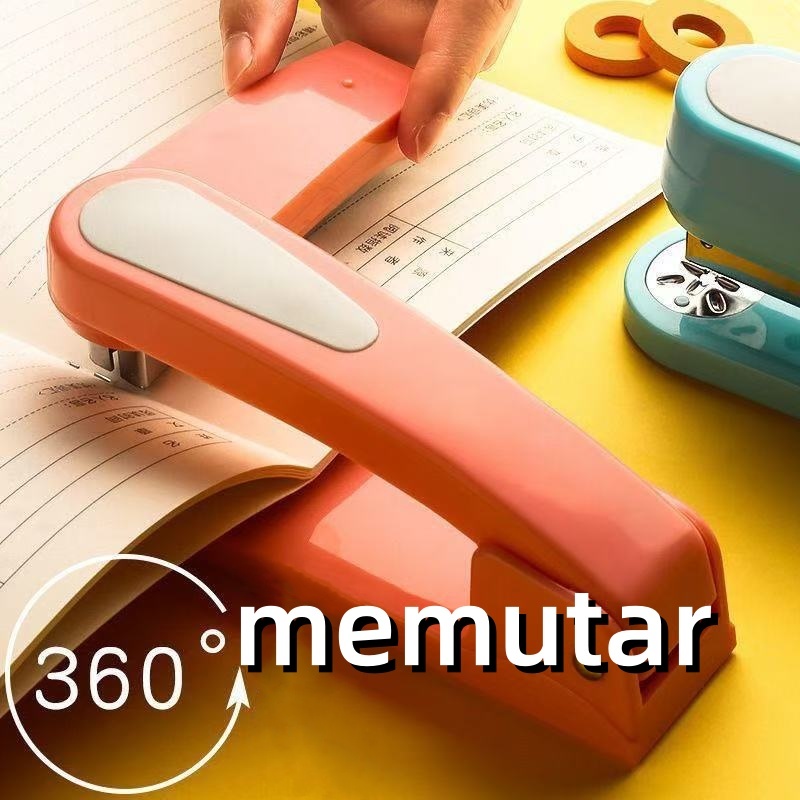 

Triple Stapler stepler rotatable/ Staples meja putar 3 arah besar/ Staples kantor