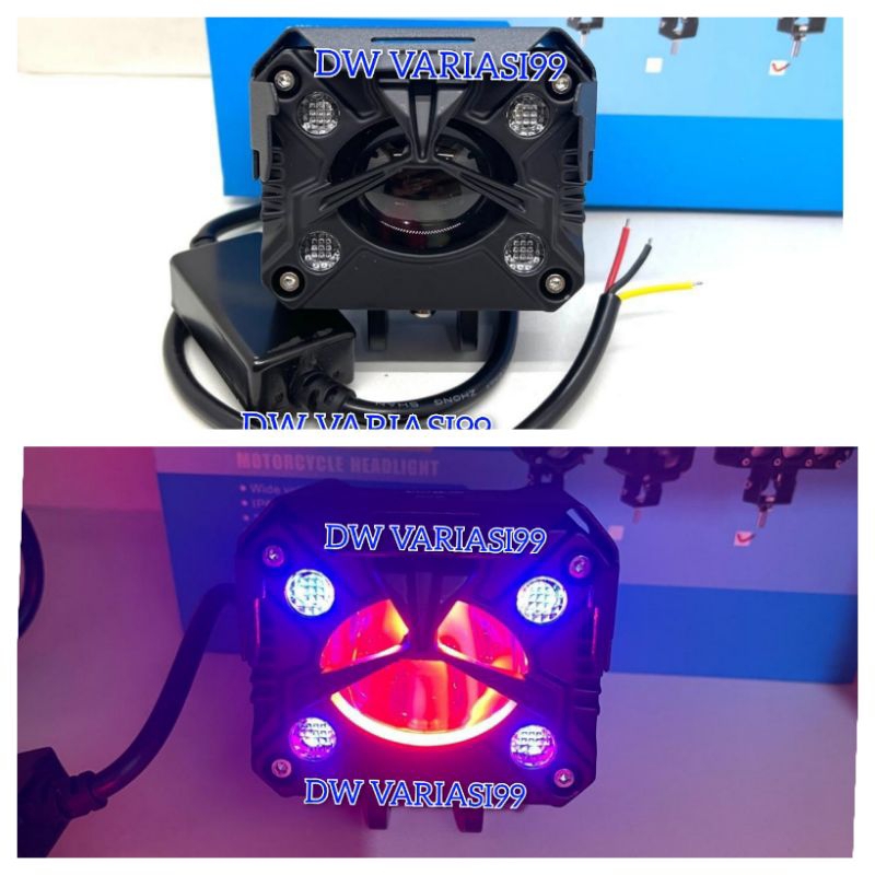 Lampu Sorot MT29 Pro Laser Gun Biled Devil Eye Outdoor Model 2023 MEREK HJG