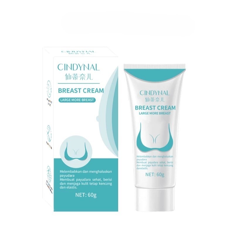 [Termurah] BPOM CINDYNAL Breast Cream Krim Pengencang Payudara 60g Obat Pembesar Pantat Bokong AZHAT