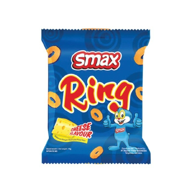 

Smax Ring Makanan Ringan Rasa Keju 40gr