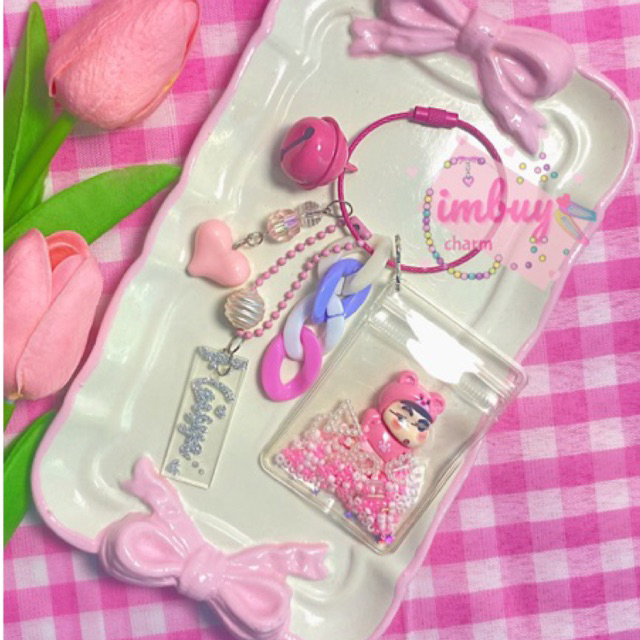 Bag Charm Custom, gantungan sachet custom, gantungan tas