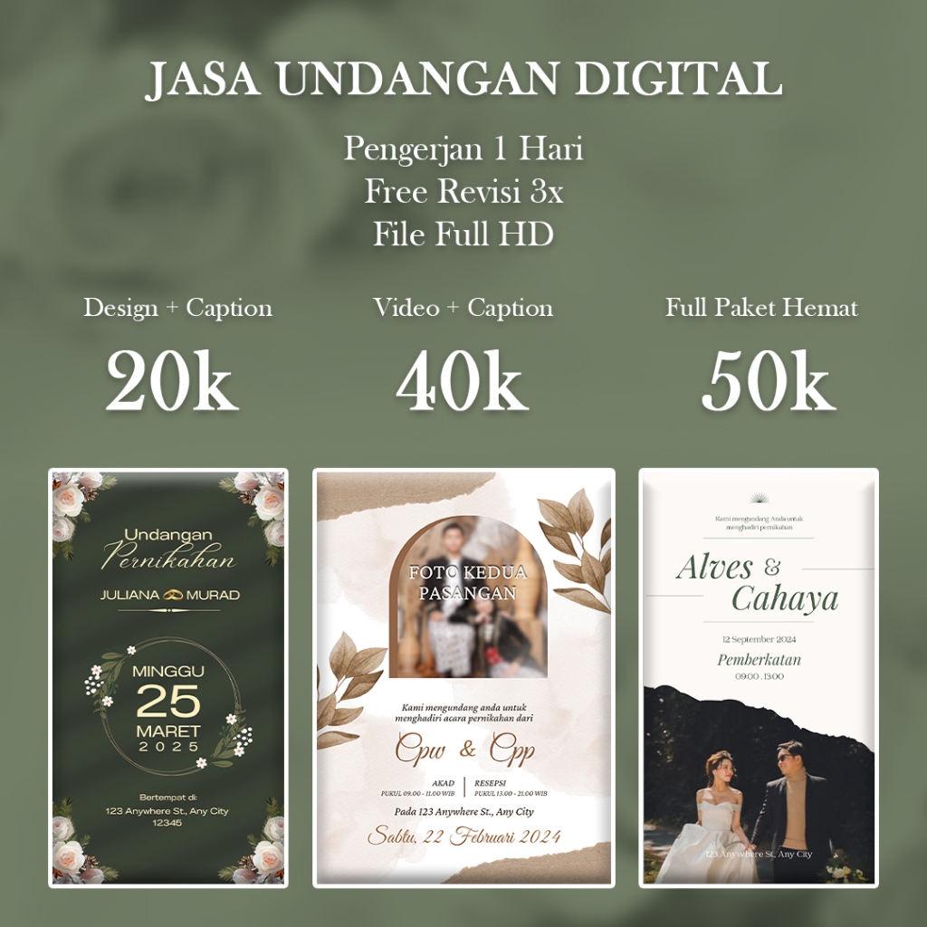 JASA UNDANGAN DIGITAL MURAH + GRATIS FILE CETAK