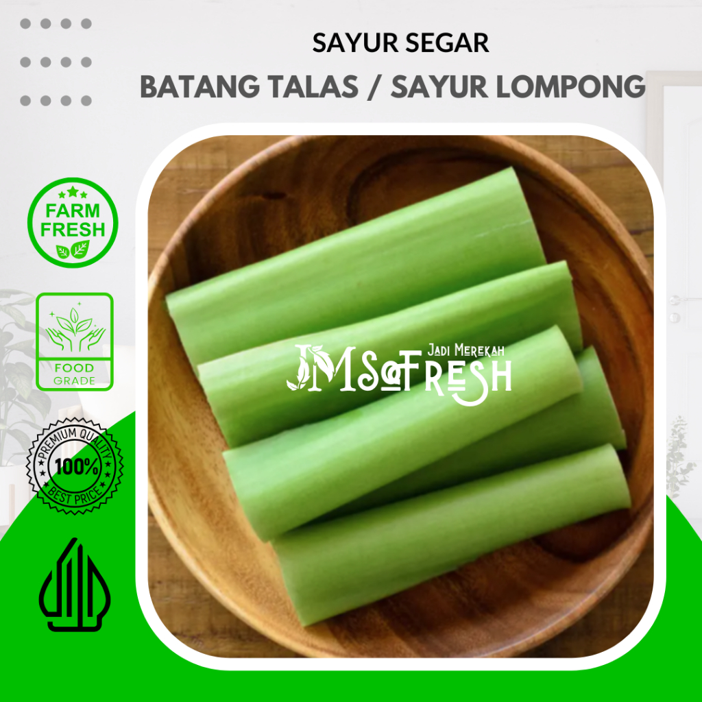 

[JM_SoFresh] Sayur Lompong / Sayur Batang Lumbu / Sayur Batang Talas