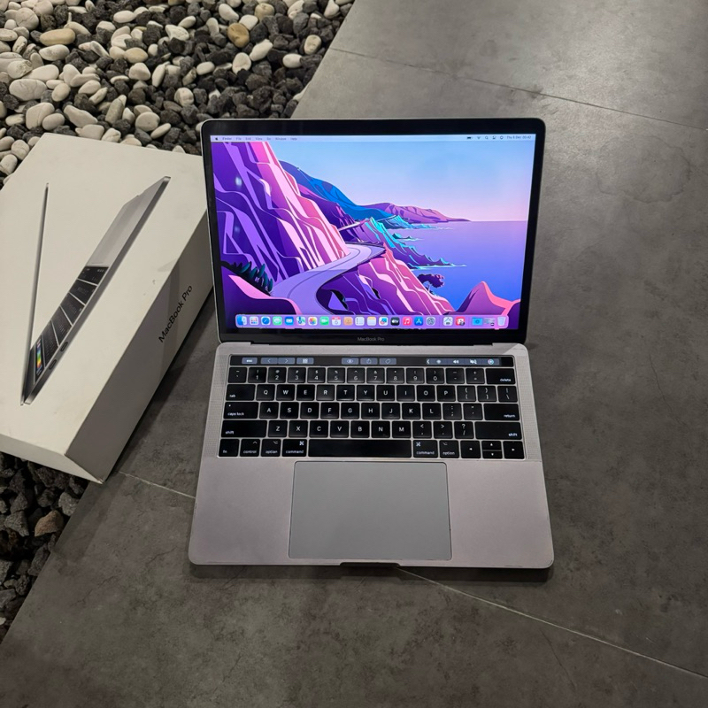 (iBox) Macbook Pro 2017 13 inch Touchbar Space Grey Fullset Original