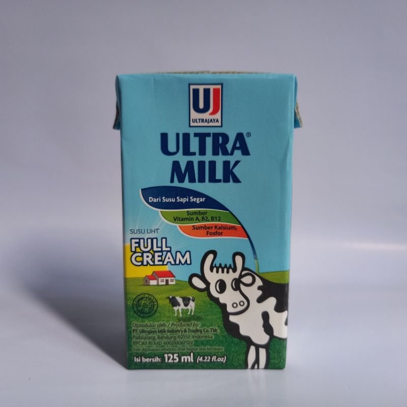 

Susu UHT Ultra Milk 125 ml
