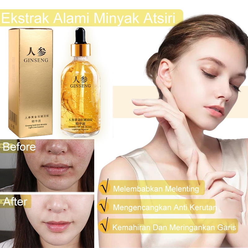 Esensi anti penuaan polipeptida ginseng, esensi anti penuaan ginseng, esensi anti kerut ginseng, ese