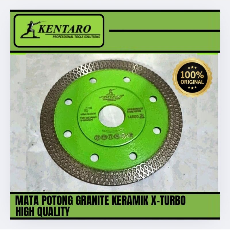 Mata Grinda Potong Mata Potong Granite Geranit Keramik X-Turbo Kentaro