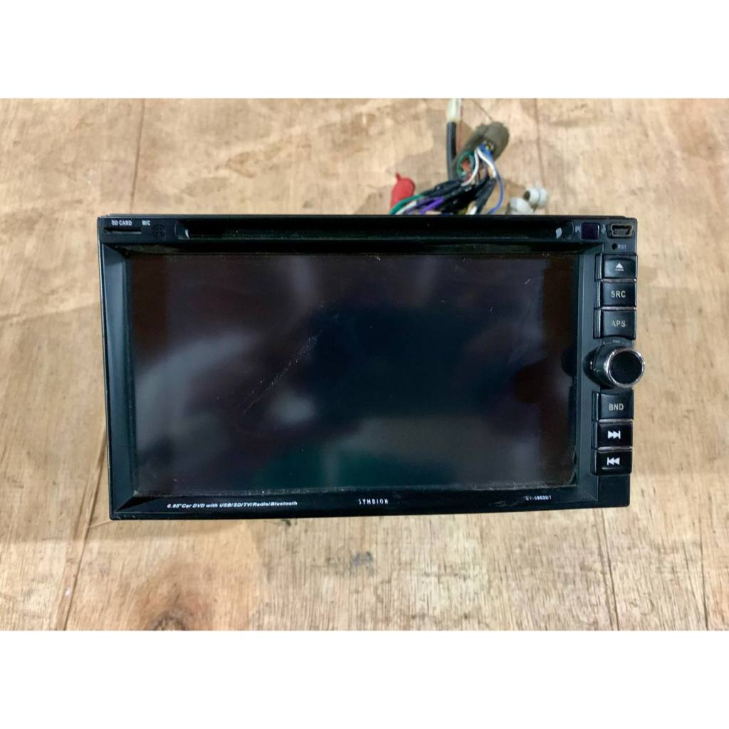 Head unit doubledin Symbion SY-6953BT Universal DVD MP4 USB komplit soket