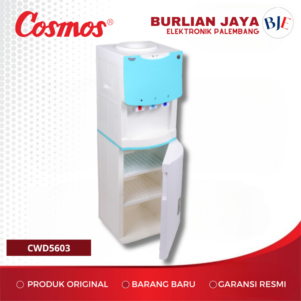 DISPENSER COSMOS CWD-5603 DISPENSER GALON ATAS PANAS DINGIN PALEMBANG