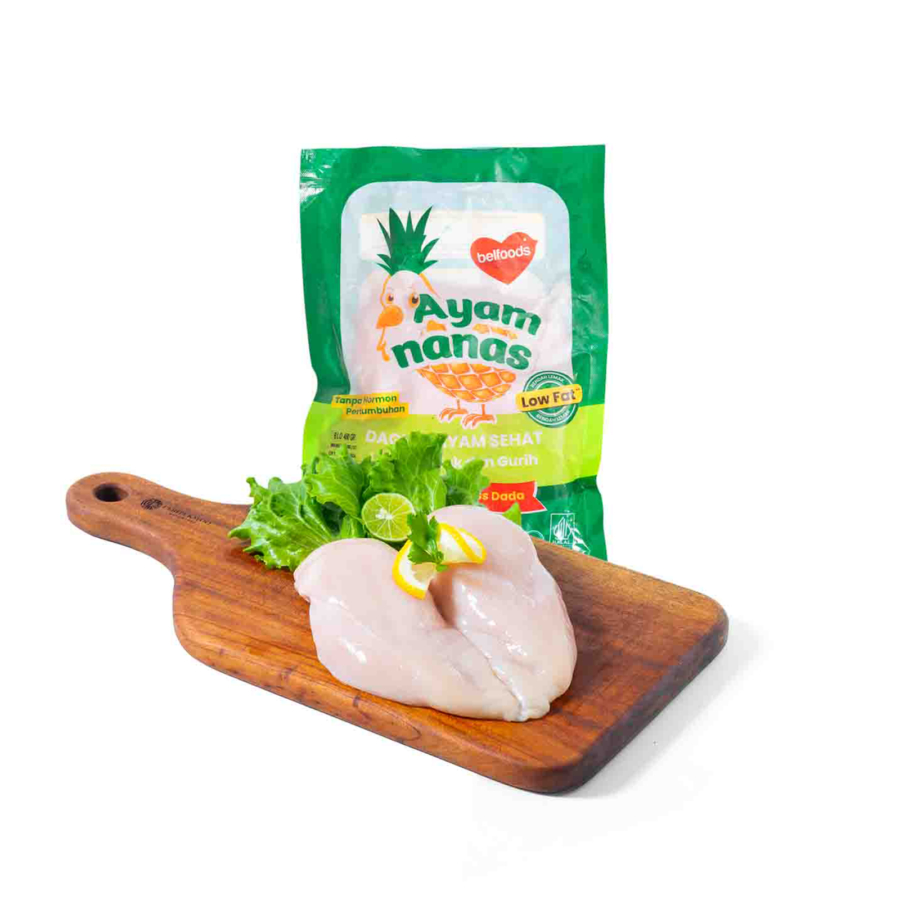 

Belfoods ayam nanas 450gr | ayam potong sehat rendah lemak (frozen)