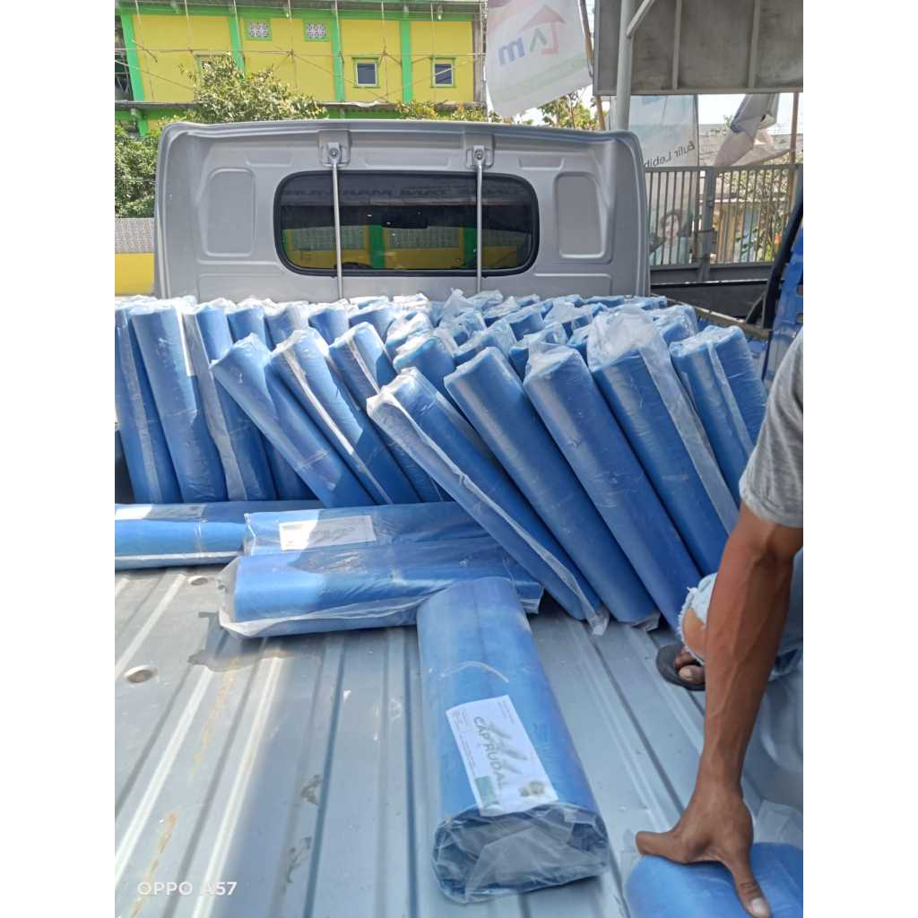 Baru Plastik Pagar Sawah Tebal 0.20 Bahan Pe Panjang 45 Meter, Tinggi 60 Cm