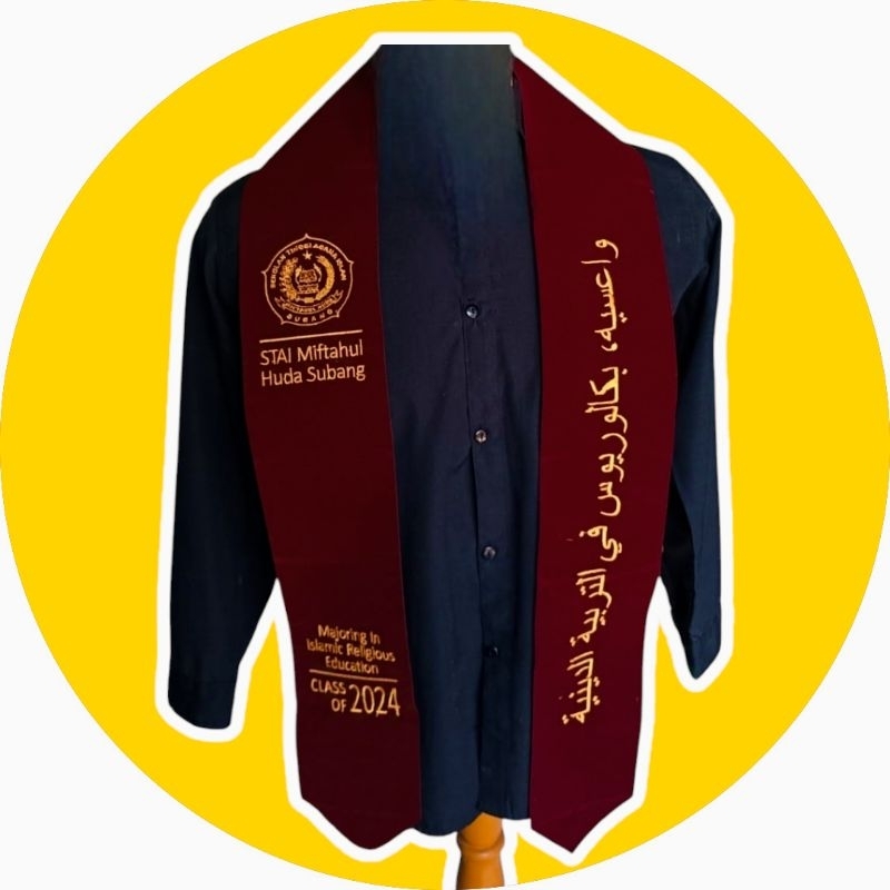 Selempang Wisuda Kalung/ Selempang Wisuda Leher