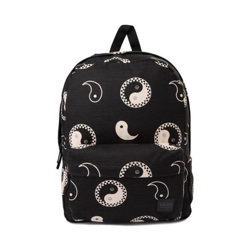 Vans Deana Backpack Black Yin/Yang 100% original