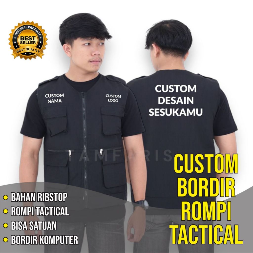 ROMPI CUSTOM BORDIR SATUAN