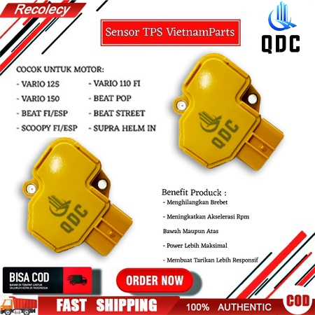 QDC sensor sensor tps brt vario 125 sensor tps vario 150 new kiprok nmax originalsensor tps brt