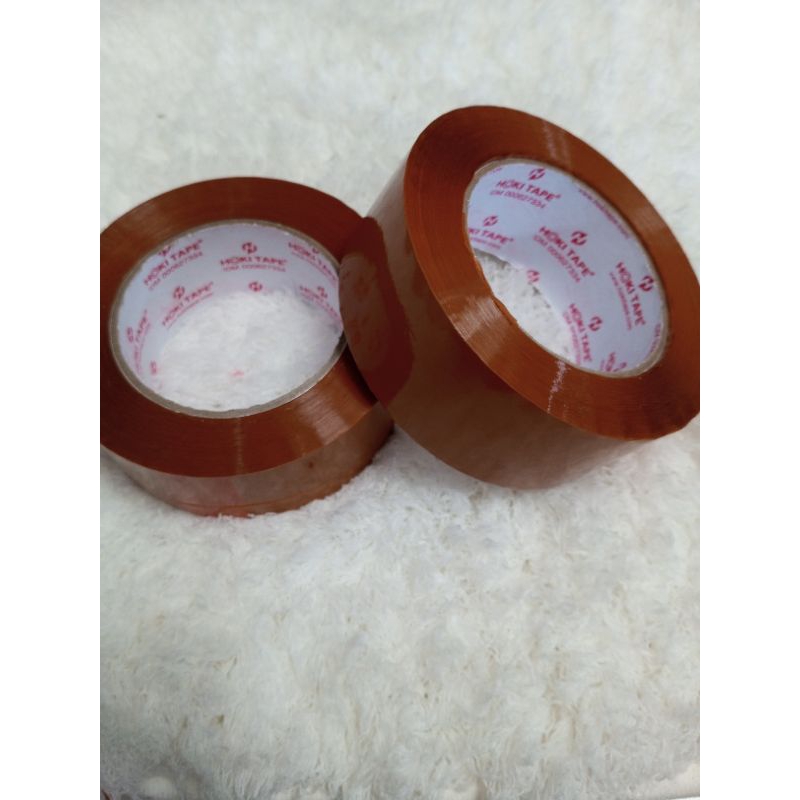 

LYSASHOP 200Yard Lakban Coklat 45 MMx200 Yard Isalasi Packing HOKI TAPE