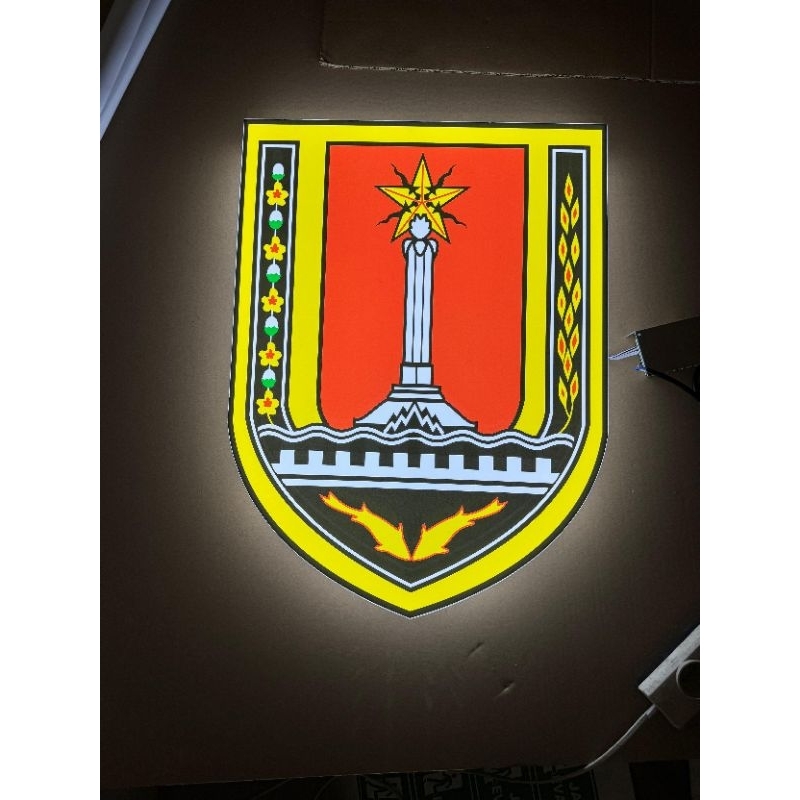 Logo Akrilik Nyala/Logo Puskesmas/Logo Perusahaan/Logo Toko Custom/Logo LED