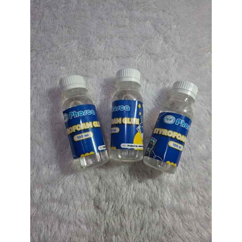 

Lem Sterofoam,Plastik,Mika Phosca Ekonomis 100ml