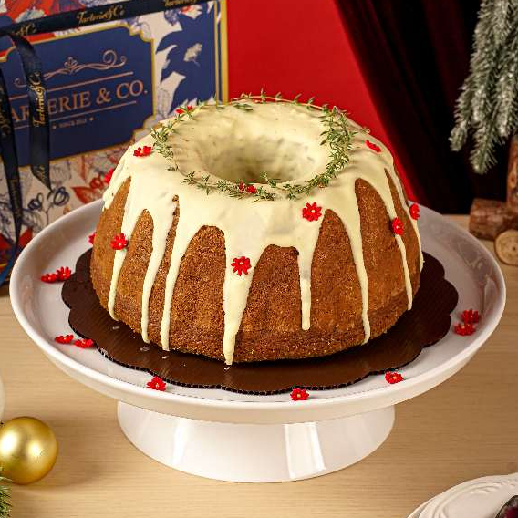 

Tarterie & Co - Gluten-Free Pistachio White Chocolate Bundt Cake