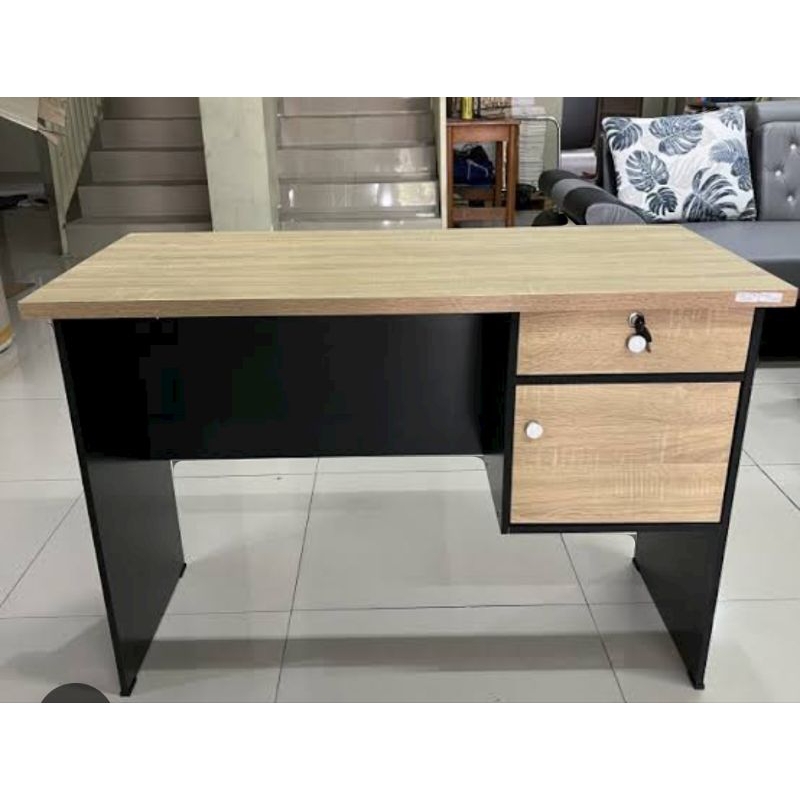 MEJA TULIS KANTOR / MEJA KERJA MURAH / MEJA KAKI BESI MEJA TULIS KAKI BESI MURAH / MEJA KOMPUTER