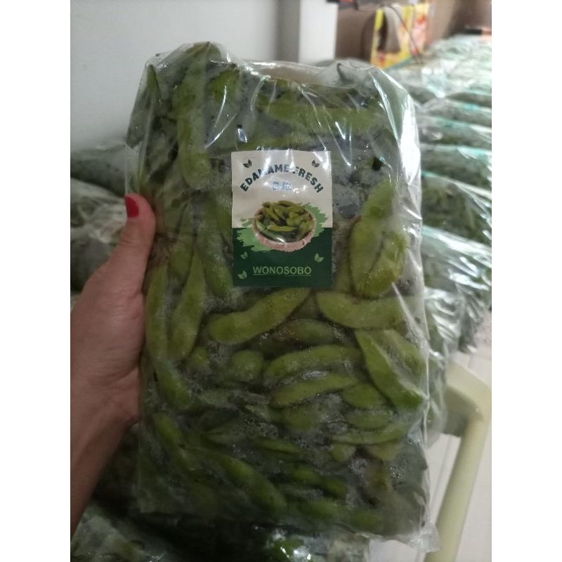 

KACANG EDAMAME FRESH PREMIUM ASLI WONOSOBO UK 1 KG,EDAMAME FRESH 1 KG