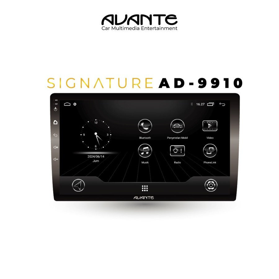 Headunit Android Avante SIGNATURE AD-9910 - 8/256GB 9Inch