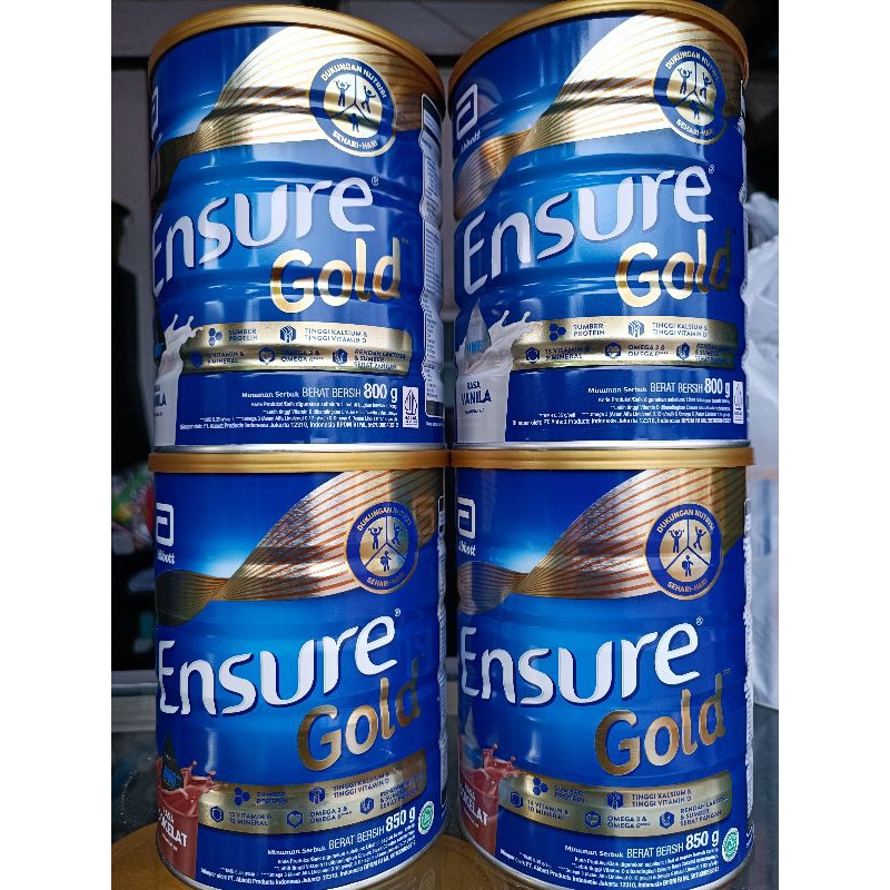 

Ensure Rasa Vanila/Cokelat 150gr box/400gr/800gr Kemasan Kaleng