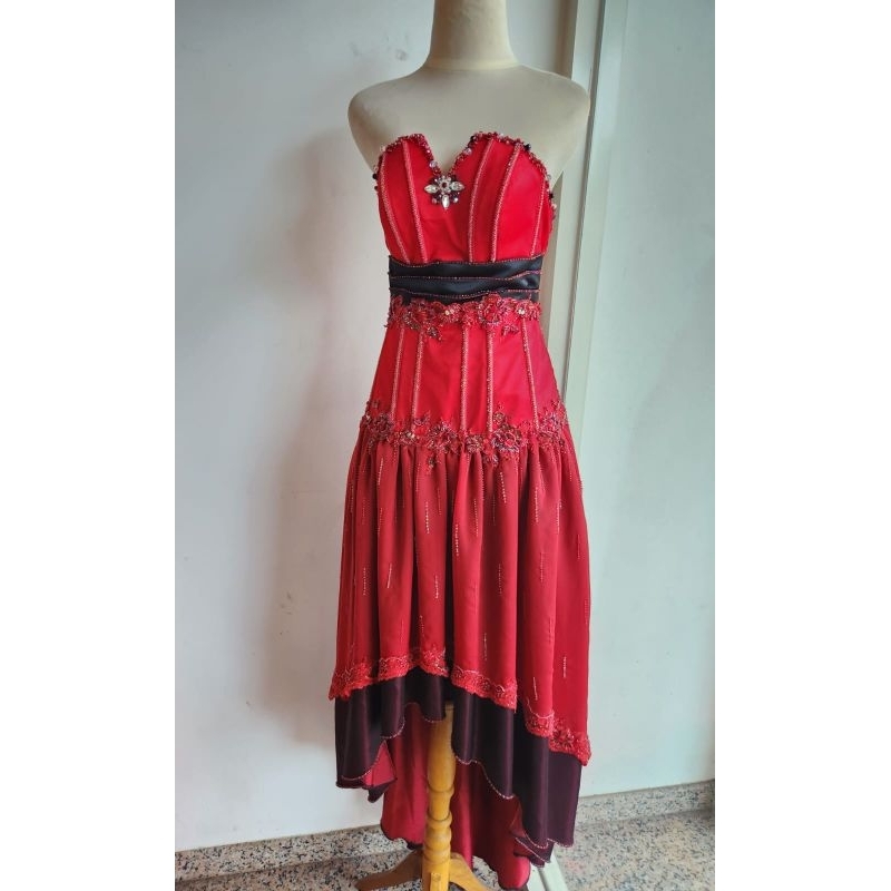 Dress Pesta / Baju Pager Ayu / Baju Costume Mayoret / Mini Dress Pesta/ Dress