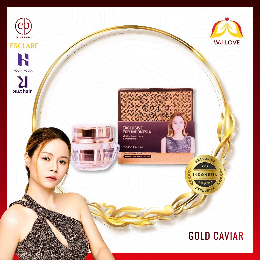 [Holika Holika] Prime Youth Gold Caviar Cream ( Kaviar Krim Emas )