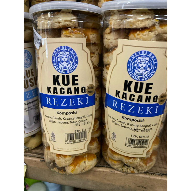

Kue kacang rezeki kemasan 500 gr