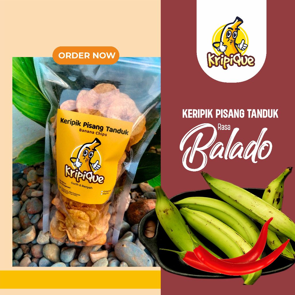 

Keripik Pisang Tanduk Aneka Varian