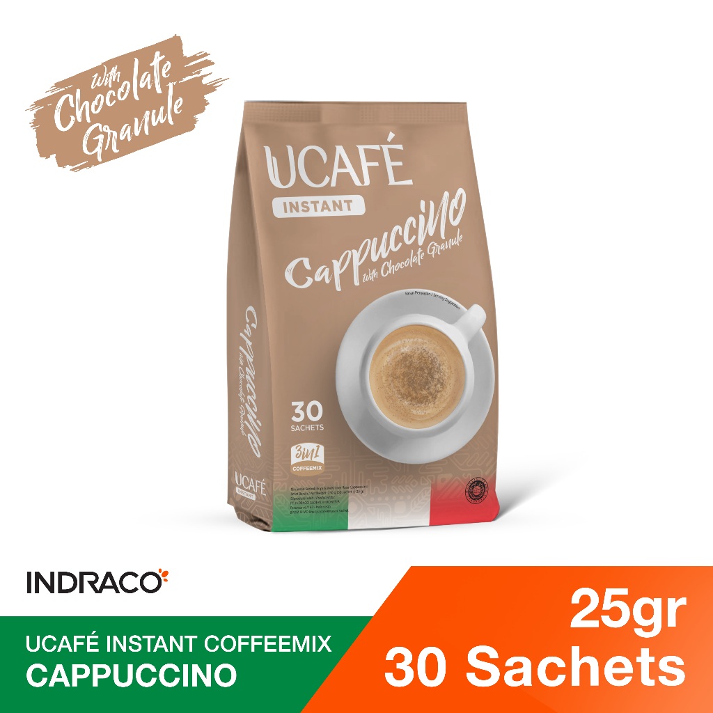 

UCAFE Instant Coffee Cappuccino P30 (30 sachets x 25g)