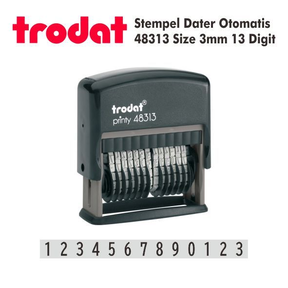 

Stempel Angka 13 Digit 3mm Trodat 48313