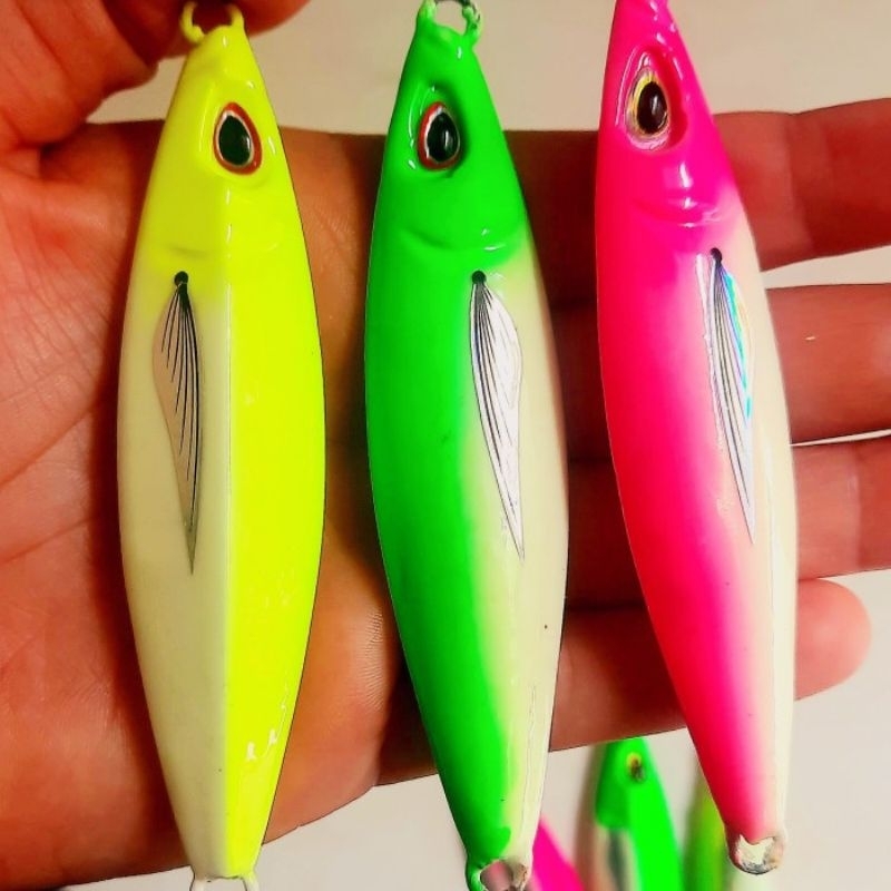 umpan panjing metal jig koika 80 - 100gram full gid