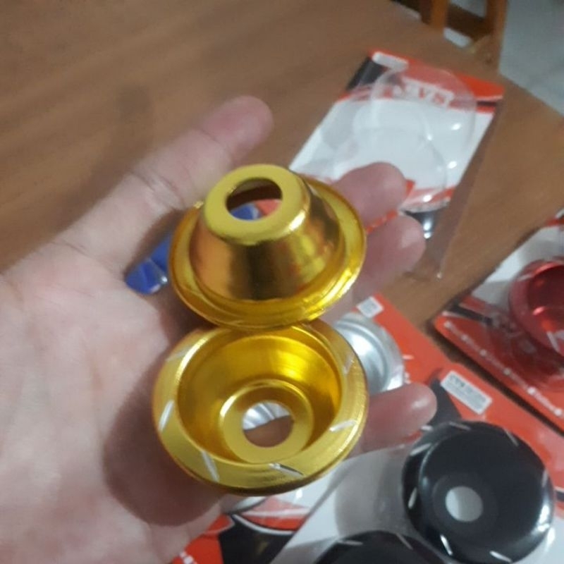 Jalu As Roda Depan Sepeda Motor Model Mangkok ( Harga Sepasang )