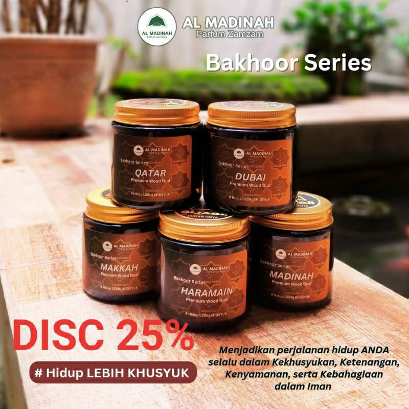 BAKHOOR SERIES GRADE A - Bakhoor Premium Grade A - Buhur Bukhur Arab Dupa - Pengharum Ruangan - AL M